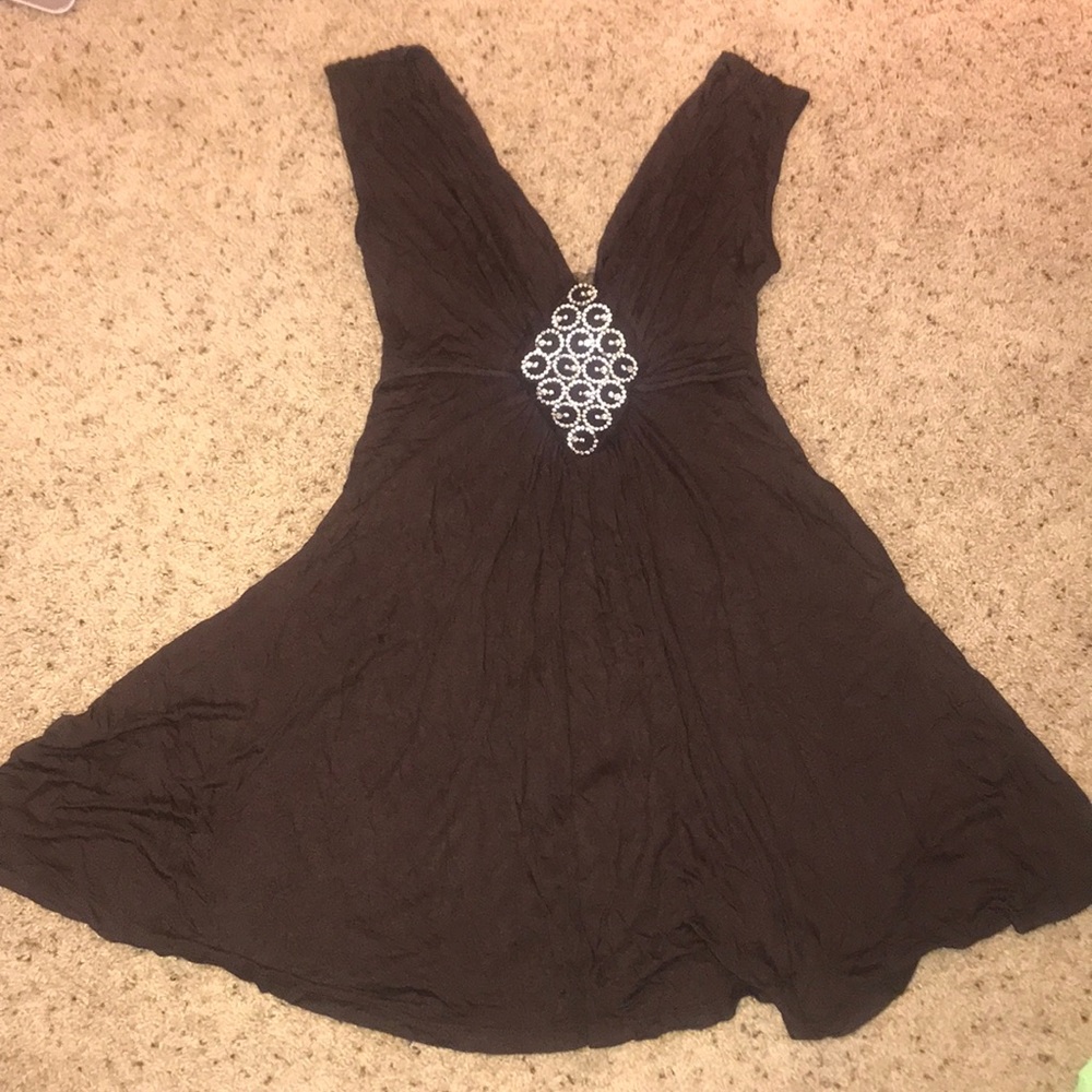 Brown dress
